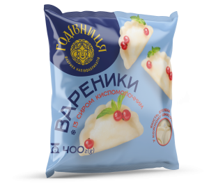 Вареники з сиром кисломолочним